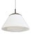 Mithras Opaline Glass Pendant Light by August Walter and Sohne For Sale