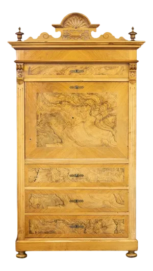 Wilhelminian Style Secretaire Desk