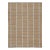 Rug & Kilim’s Scandinavian Outdoor Rug in Brown, White & Black Pattern - 8'x8' For Sale