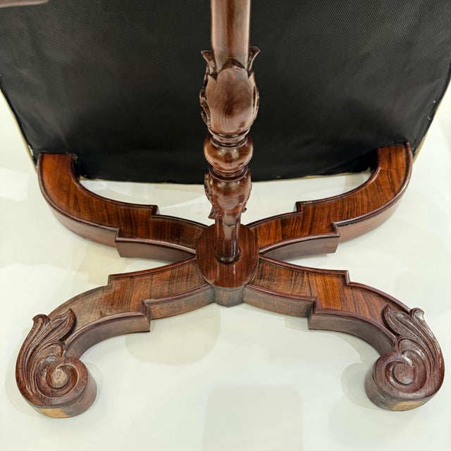 Early 19th Century Early 19th Century Fine single Neoclassical Stool For Sale - Image 5 of 7