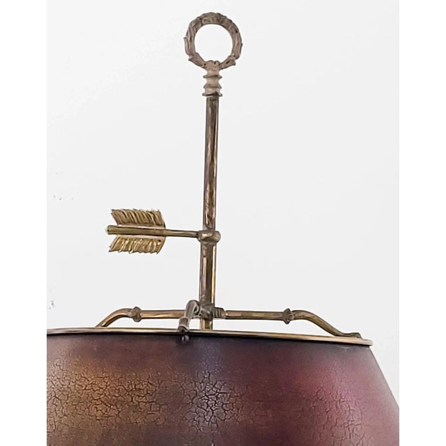 Traditional Belle Epoque Bouillotte Lamp, France Circa 1900 For Sale - Image 3 of 9