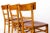 Mid-Century Frankfurter Chairs in Beech, 1970s, Set of 3 For Sale - Image 9 of 10