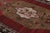 Rug & Kilim Mid Century Vintage Kilim Red Gray Medallion Floral Rug For Sale - Image 4 of 10