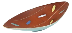 German Ceramic Dish by Bodo Mans for Bay Keramik, 1960s