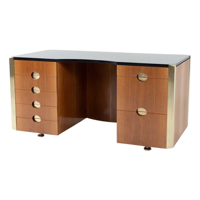 Mid-20th Century Executive Desk by Luigi Caccia Dominioni for Azucena, Italy For Sale