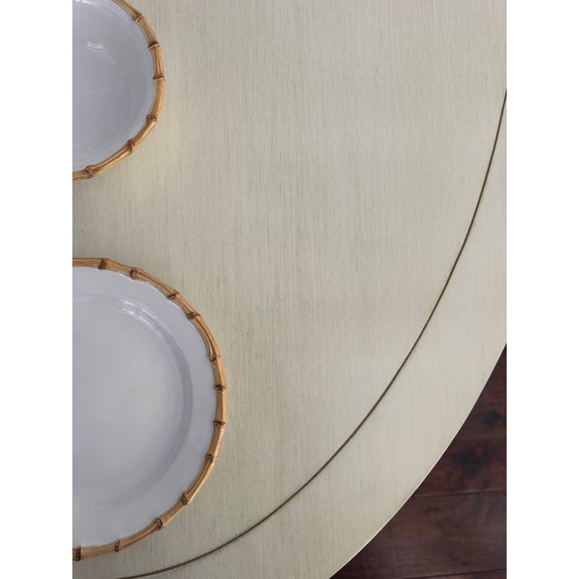 2020s Gorgeous Custom Oval Dining Table by Old Biscayne Designs For Sale - Image 5 of 6
