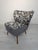 Vintage Cocktail Chair in Fabric For Sale - Image 5 of 15