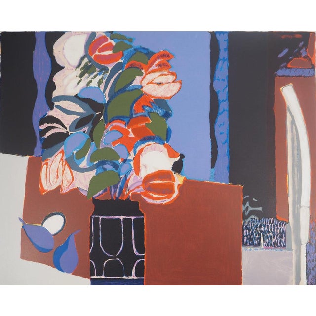 Gabriel Godard (1933-2023) Still Life with Pears Original color lithograph Signed in pencil Limited edition of 170 copies...