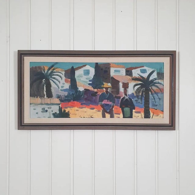 Tage Gavik, Sitke Spain, 1960s, Oil on Canvas For Sale - Image 17 of 18