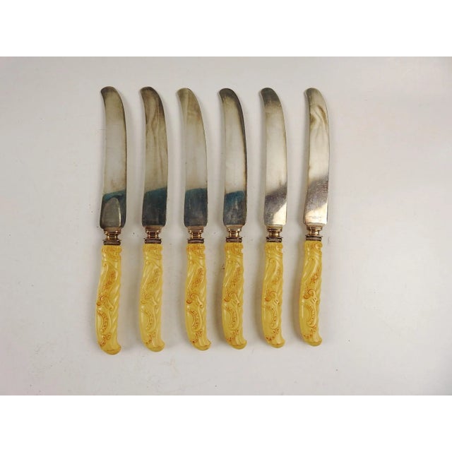 Antique Art Nouveau Knives S/6 Chairish