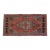 Small Rug Hand Knotted Distressed Oushak Rug Yastik - 21'' X 41'' For Sale