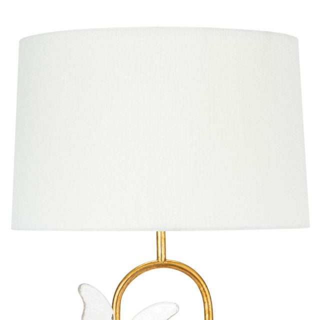 Regina Andrew Monarch Steel Oval Table Lamp, Gold For Sale - Image 4 of 8