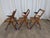 Mid-Century Modern Vintage Wooden Chairs, 1970s, Set of 3 For Sale - Image 3 of 18