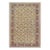 Contemporary Handwoven Agra-Inspired Wool Rug For Sale