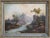 19th Century Fisherman and Scottish Highlands Landscape Oil Painting, Framed For Sale
