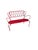 Mid-Century Modern Red Lacquered Iron Garden Sofa by Gio Ponti for Casa E Giardino, 1950s For Sale - Image 3 of 5