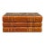 Vintage French Cognac Leather Bound Books by Pierre Benoit - Set of 3 For Sale