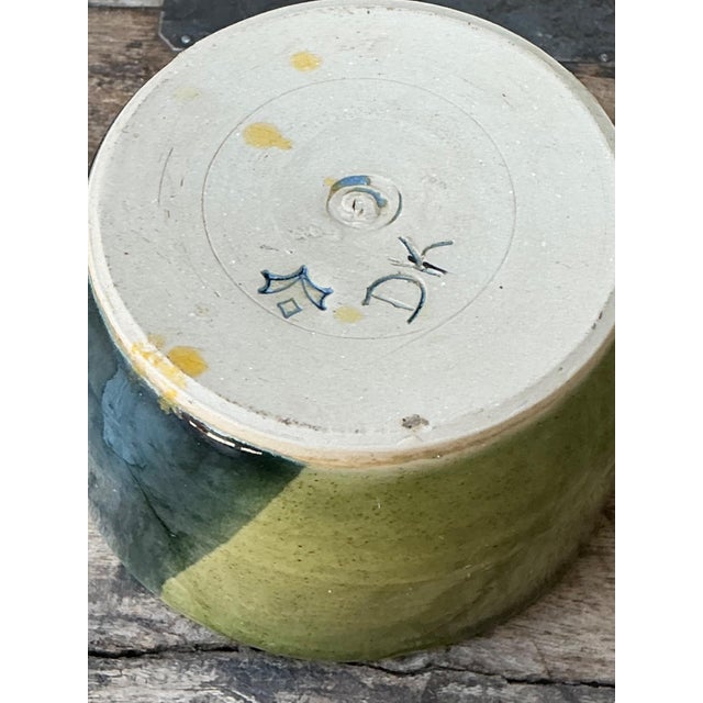 Vintage Original Studio Pottery Bowl For Sale - Image 11 of 14