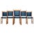 Dining Chairs in Oak by Hennnig Kjærnulf, 1960s, Set of 6 For Sale - Image 10 of 10