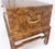 Pair of Burl Asian Campaign Fusion 2 Drawer Night Stands End Table Brass Pulls MINT!
