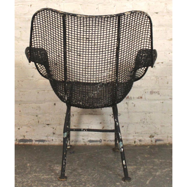 Mid 20th Century Mid 20th Century Russell Woodard 'Sculptura' Garden Chair, Attributed For Sale - Image 5 of 11