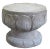 Chinese Lotus Leave Stone Garden Stool For Sale