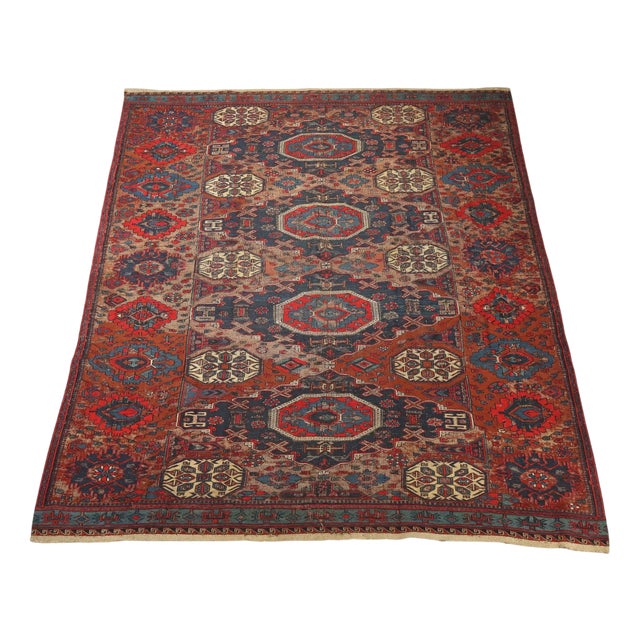 Sumak Rug in Wool, Caucasus For Sale