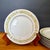 Vintae Bread & Butter Plates in the classic Towne House “Spring 3094” pattern. Featuring a delicate band of yellow florals...