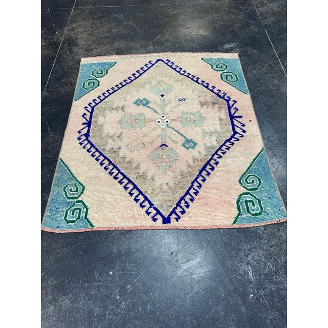 Early 21st Century Turkish Yastik Rug 2'1" x 2'5" For Sale - Image 5 of 5