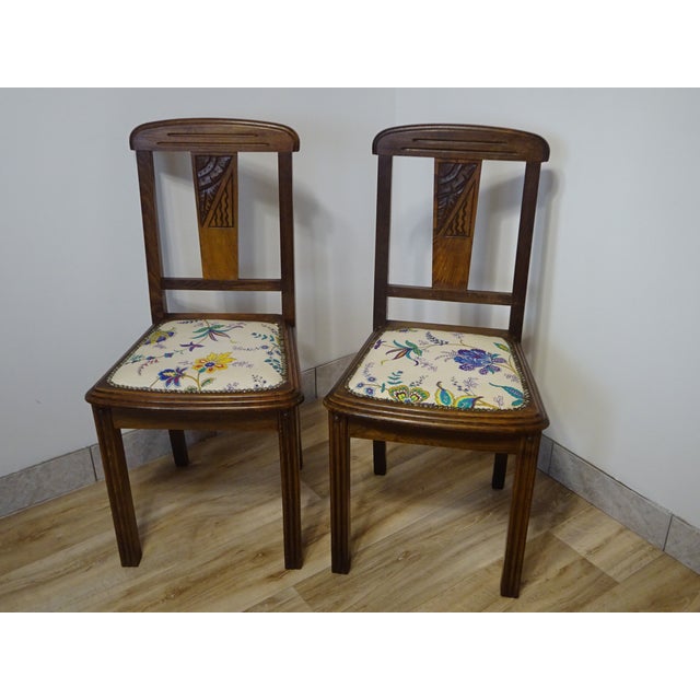 Art Deco Chairs from Robur, 1950s, Set of 2 For Sale - Image 14 of 18