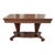 1800's Carved Rosewood Library Table For Sale