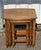 Wooden Nesting Tables, 1980s, Set of 3 For Sale - Image 3 of 16