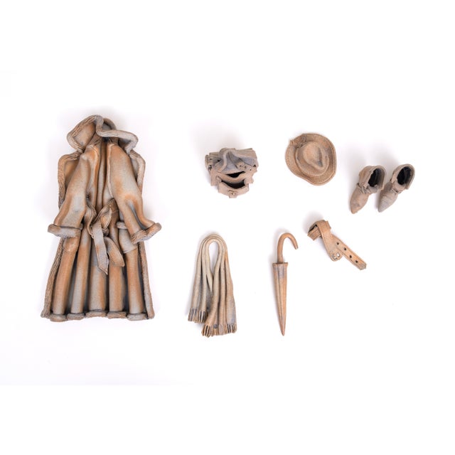 Johan de Wit, Belgium Sculptor. A paper model forms the basis, which is reinforced with resin and marble powder on both...