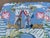 Wood Vintage Hand Painted Chinoiserie Bench For Sale - Image 7 of 14