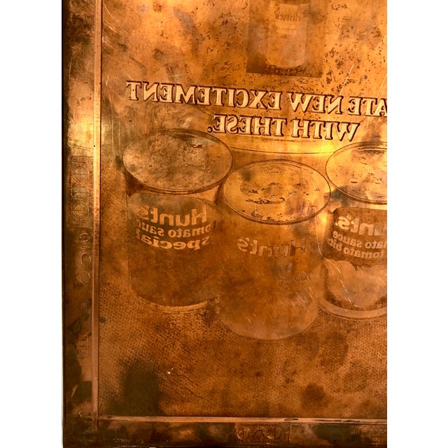 Three Vintage Photoengraved Copper Letterpress Printing Plates For Sale - Image 11 of 18