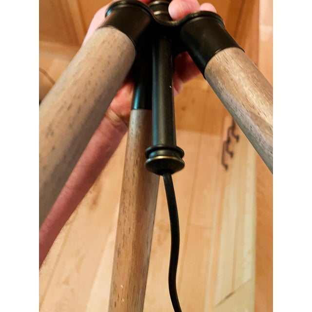 Ralph Lauren Tripod Table Lamps - A Pair For Sale - Image 9 of 10