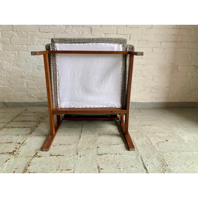 Vintage Italian Nordic Style Chair, 1960s For Sale - Image 12 of 13