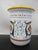 Blue Deruta Italian Majolica Pottery Utensil Holder Canister or Wine Cooler For Sale - Image 8 of 9