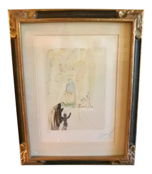 Divine Comedy Print by Salvador Dali