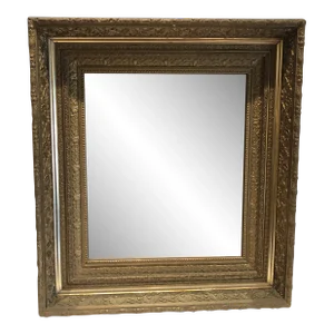 Late 19th Century Gilt-Gesso Mirror