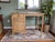 Vintage Oak Rolltop Writing Desk with Tambour Door, Germany, 1950s For Sale - Image 10 of 11