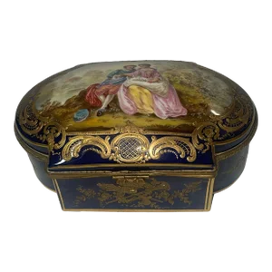 19th Century French Sèvres Porcelain Box