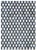Montgomery Silver/Blue/Multi Patchwork Leather Area Rug - 9'6"x13'6" For Sale