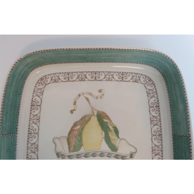 1997 Vintage Sarah's Garden by Wedgwood Oven Dish Euc Hard to Find For Sale - Image 4 of 11