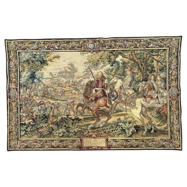 Vintage French Jaquar Tapestry, 1970s For Sale - Image 18 of 18