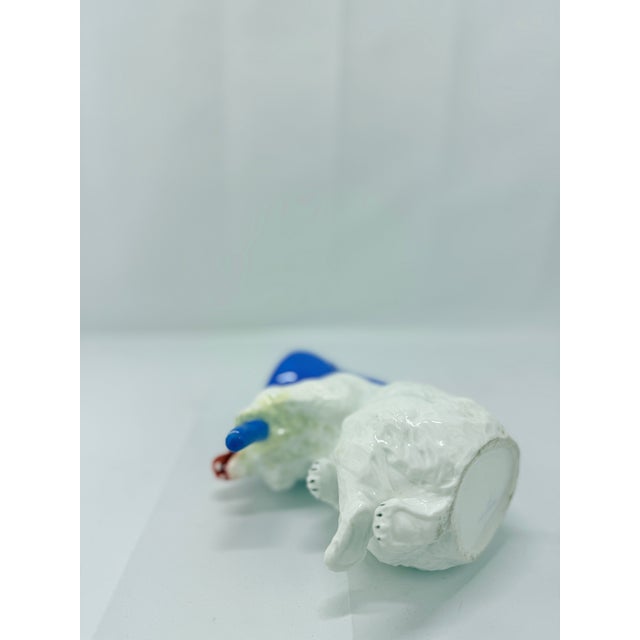 Antique German Polar Bear Form Porcelain Syrup Pitcher For Sale - Image 9 of 9