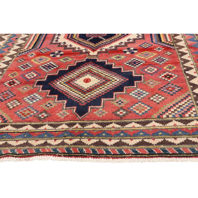 Vintage Persian Lori Rug - 04'10 X 08'01 For Sale - Image 4 of 9