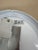 White Glass Zebra Flush Mount from Peil & Putzler, Germany, 1970s For Sale - Image 8 of 18