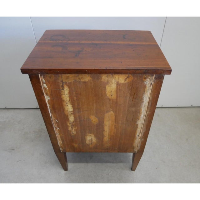 Antique Bedside Table in Walnut, 1500s For Sale - Image 4 of 13
