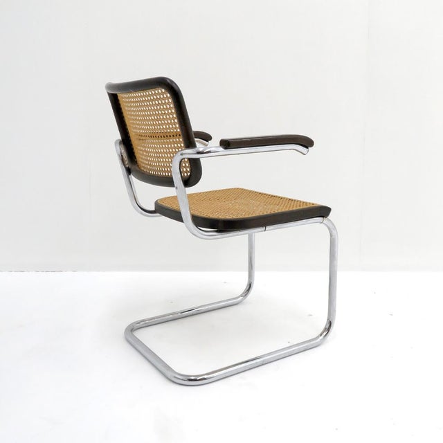 1980s Marcel Breuer for Thonet, S64 Side Chairs, 1980 For Sale - Image 5 of 10